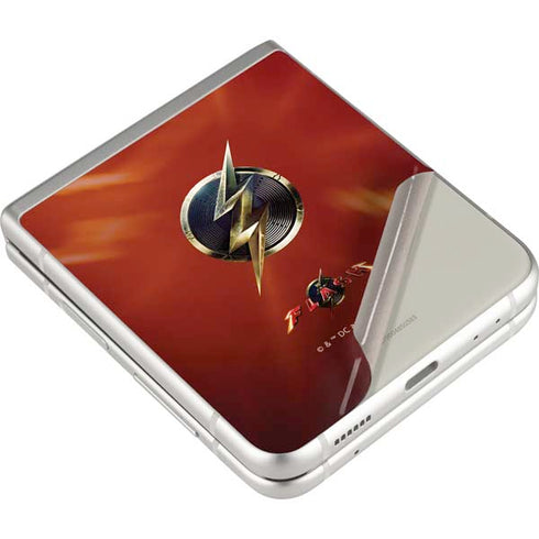 DC Comics The Flash Movie: Logo Poster Galaxy Z Flip3 5G Skin