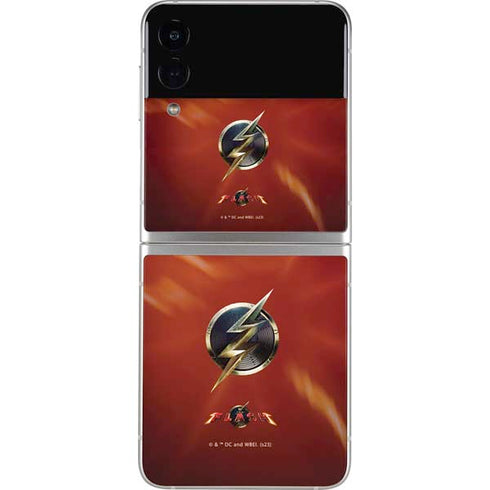 DC Comics The Flash Movie: Logo Poster Galaxy Z Flip4 5G Skin