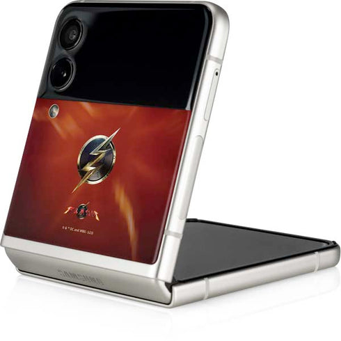 DC Comics The Flash Movie: Logo Poster Galaxy Z Flip4 5G Skin