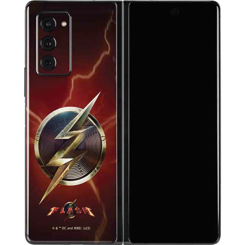 DC Comics The Flash Movie: Logo Poster Galaxy Z Fold2 5G Skin
