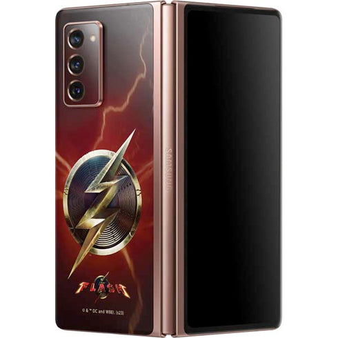 DC Comics The Flash Movie: Logo Poster Galaxy Z Fold2 5G Skin