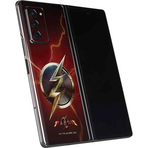 DC Comics The Flash Movie: Logo Poster Galaxy Z Fold2 5G Skin