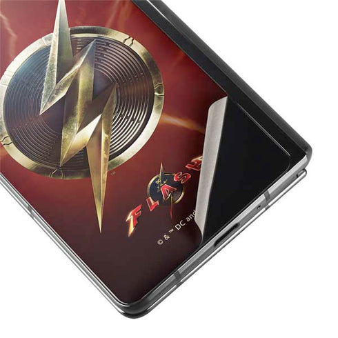 DC Comics The Flash Movie: Logo Poster Galaxy Z Fold2 5G Skin