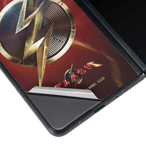 DC Comics The Flash Movie: Logo Poster Galaxy Z Fold4 5G Skin