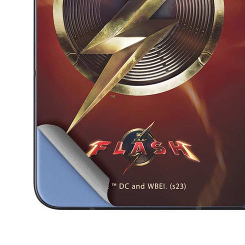 DC Comics The Flash Movie: Logo Poster Galaxy Z Fold5 5G Skin