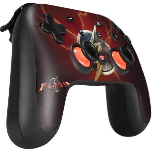 DC Comics The Flash Movie: Logo Poster Google Stadia Controller Skin
