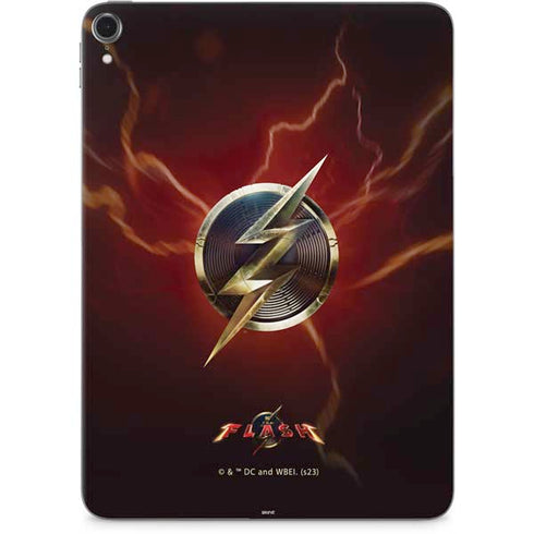 DC Comics The Flash Movie: Logo Poster Apple iPad Pro Skin