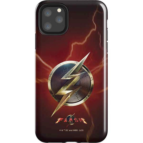 DC Comics The Flash Movie: Logo Poster iPhone Cases