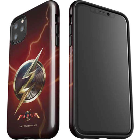 DC Comics The Flash Movie: Logo Poster iPhone 11 Pro Max Impact Case