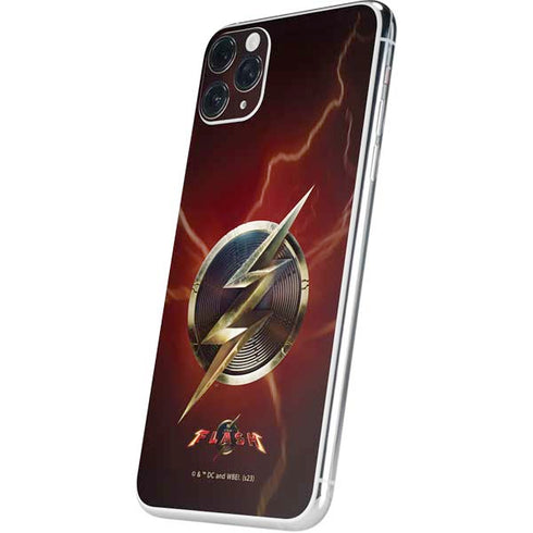 DC Comics The Flash Movie: Logo Poster iPhone 11 Pro Max Skin