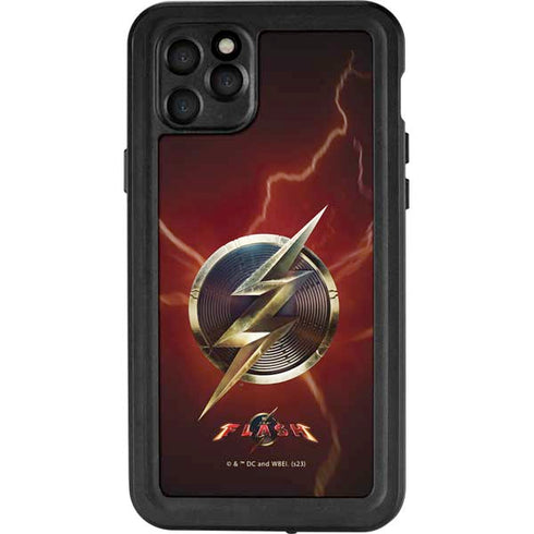 DC Comics The Flash Movie: Logo Poster iPhone 11 Pro Max Waterproof Case