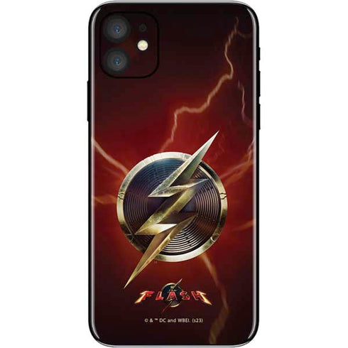 DC Comics The Flash Movie: Logo Poster iPhone 11 Skin