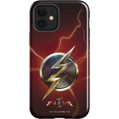 DC Comics The Flash Movie: Logo Poster iPhone 12 Impact Case