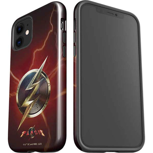 DC Comics The Flash Movie: Logo Poster iPhone 12 Impact Case