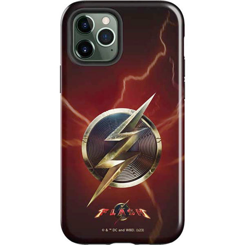 DC Comics The Flash Movie: Logo Poster iPhone 12 Pro Impact Case