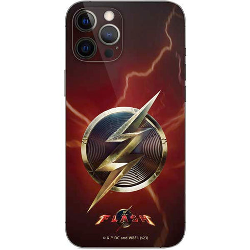 DC Comics The Flash Movie: Logo Poster iPhone 12 Pro Max Skin
