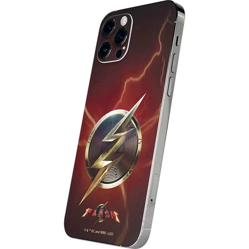 DC Comics The Flash Movie: Logo Poster iPhone 12 Pro Max Skin
