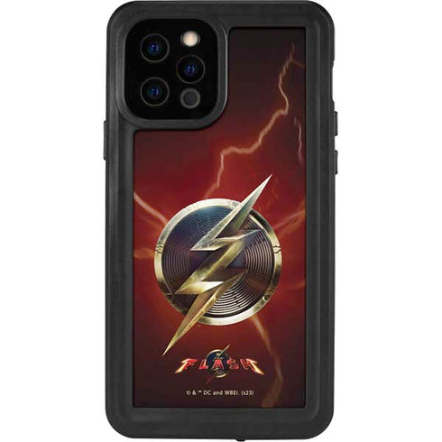 DC Comics The Flash Movie: Logo Poster iPhone 12 Pro Waterproof Case