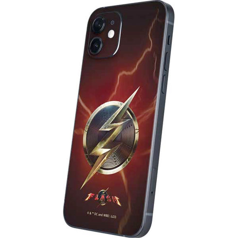 DC Comics The Flash Movie: Logo Poster iPhone 12 Skin