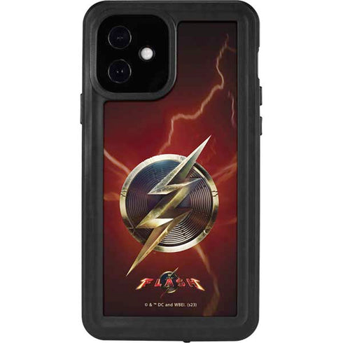 DC Comics The Flash Movie: Logo Poster iPhone 12 Waterproof Case