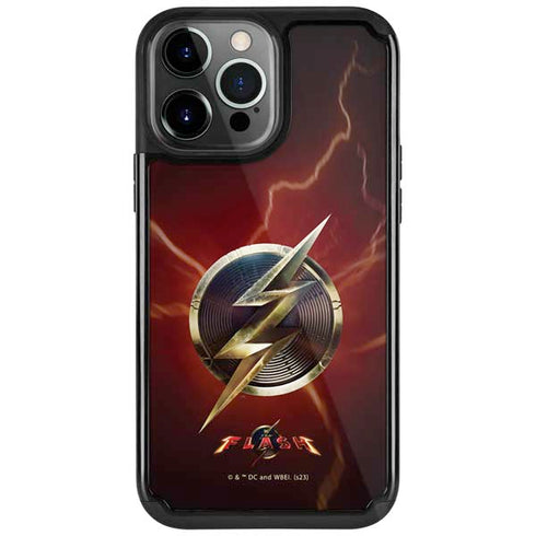 DC Comics The Flash Movie: Logo Poster iPhone Cases