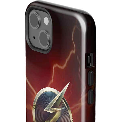 DC Comics The Flash Movie: Logo Poster iPhone 14 Plus Impact Case