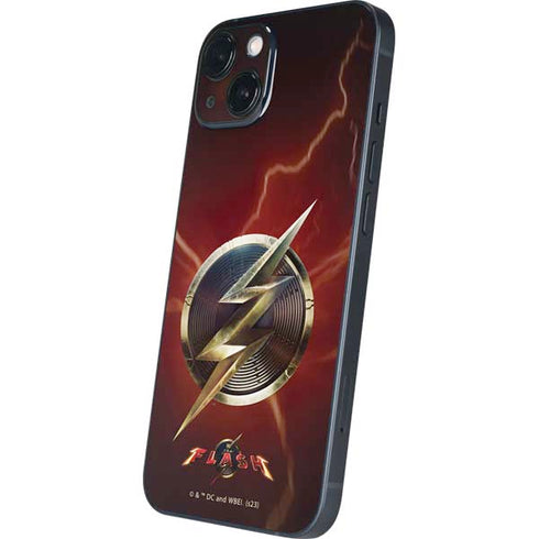 DC Comics The Flash Movie: Logo Poster iPhone 14 Plus Skin
