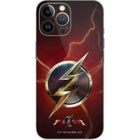 DC Comics The Flash Movie: Logo Poster iPhone 14 Pro Max Skin