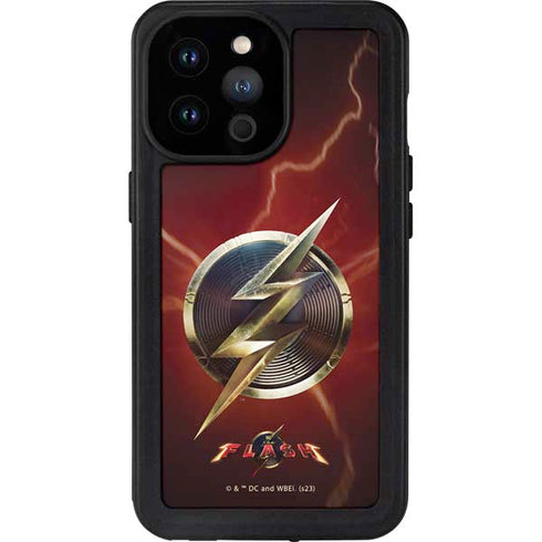 DC Comics The Flash Movie: Logo Poster iPhone 14 Pro Max Waterproof Case