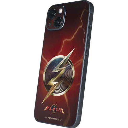 DC Comics The Flash Movie: Logo Poster iPhone Skins