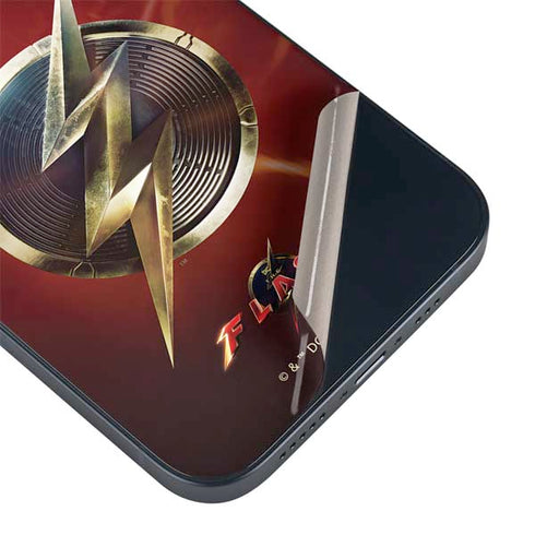 DC Comics The Flash Movie: Logo Poster iPhone Skins