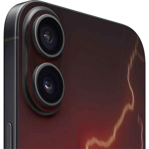 DC Comics The Flash Movie: Logo Poster iPhone 16 Plus Skin