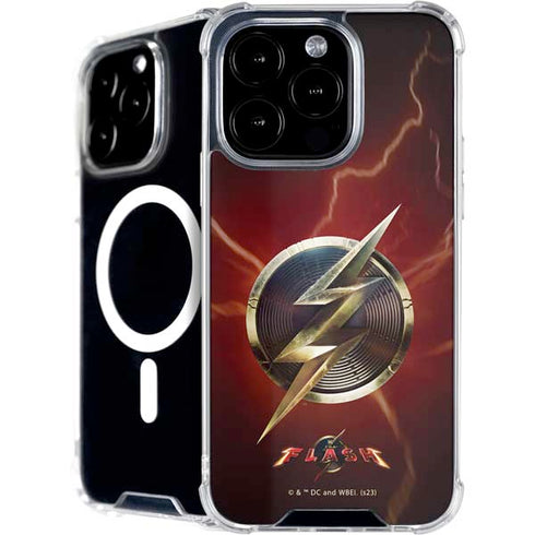 DC Comics The Flash Movie: Logo Poster iPhone 16 Pro Max MagSafe Case