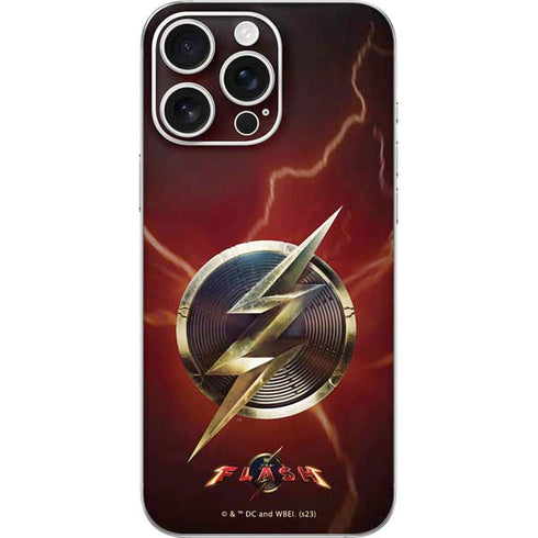 DC Comics The Flash Movie: Logo Poster iPhone 16 Pro Max Skin