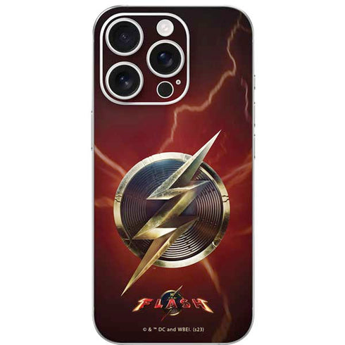 DC Comics The Flash Movie: Logo Poster iPhone 16 Pro Skin