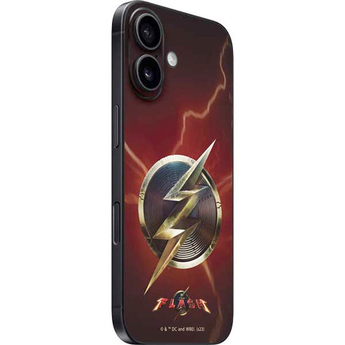 DC Comics The Flash Movie: Logo Poster iPhone 16 Skin