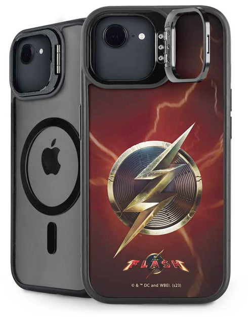 DC Comics The Flash Movie: Logo Poster iPhone 16e Kickstand Case