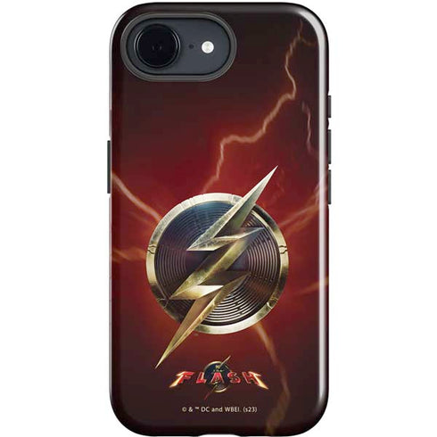 DC Comics The Flash Movie: Logo Poster iPhone 16e Impact Case
