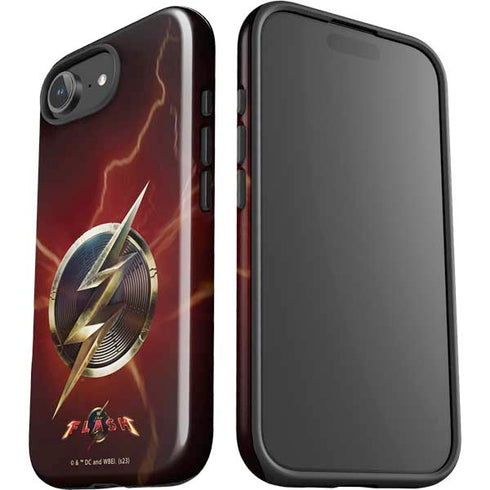DC Comics The Flash Movie: Logo Poster iPhone 16e Impact Case