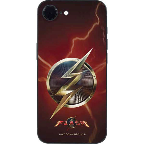 DC Comics The Flash Movie: Logo Poster iPhone 16e Skin