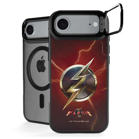 DC Comics The Flash Movie: Logo Poster iPhone 17 Air Kickstand Case