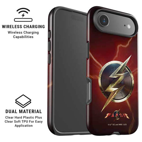 DC Comics The Flash Movie: Logo Poster iPhone 17 Air Magsafe Impact Case