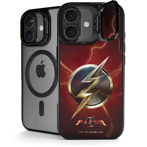 DC Comics The Flash Movie: Logo Poster iPhone 17 Kickstand Case