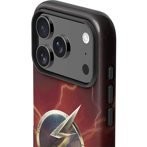 DC Comics The Flash Movie: Logo Poster iPhone 17 Pro Impact Case