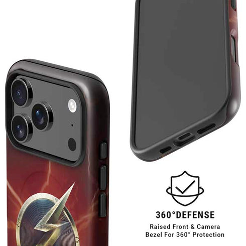 DC Comics The Flash Movie: Logo Poster iPhone 17 Pro Magsafe Impact Case