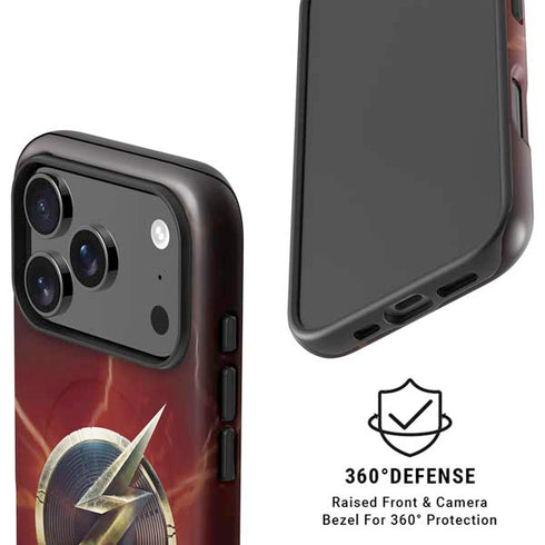 DC Comics The Flash Movie: Logo Poster iPhone 17 Pro Max Magsafe Impact Case