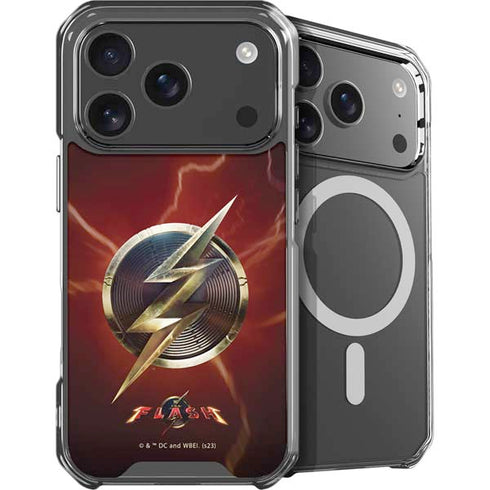 DC Comics The Flash Movie: Logo Poster iPhone 18 Pro MagSafe Case
