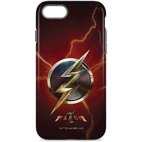 DC Comics The Flash Movie: Logo Poster iPhone 8 Pro Case