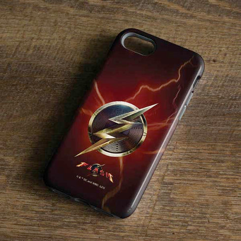 DC Comics The Flash Movie: Logo Poster iPhone 8 Pro Case