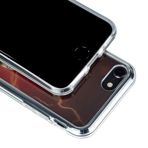 DC Comics The Flash Movie: Logo Poster iPhone SE (2nd & 3rd Gen) Clear Case